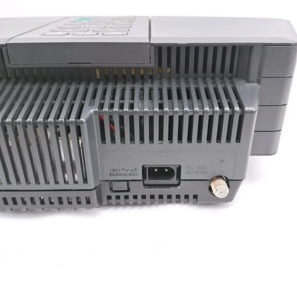 Bose Wave Radio AM/FM Clock Alarm Black Tested Working No Remote - Picture 9 of 16